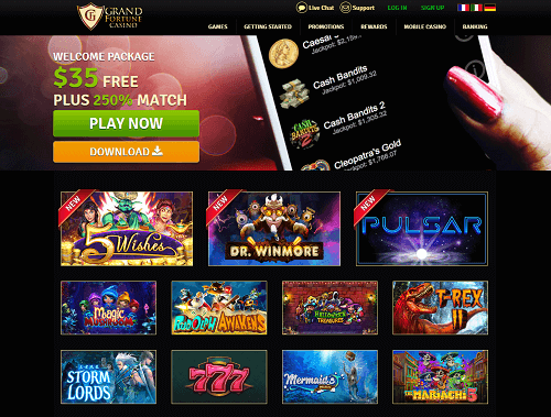 Grand Fortune Casino Games