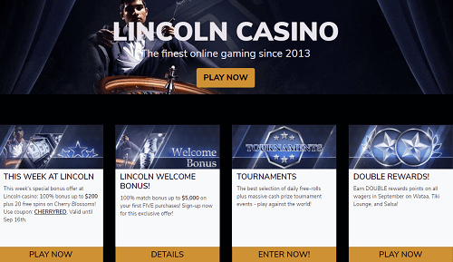 Lincoln Casino Offers